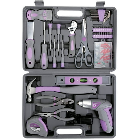 Hyper Tough 44-Piece Home Repair Tool Kit In Blow Mold Case, (Best Electrical Hand Tools)