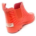 thumbnail image 3 of Rubber Rain Boots for Women - 5" Waterproof Ankle Boots for Women - Rain Footwear, Garden Boots for Ladies, Orange/Red, Size 10, 3 of 3