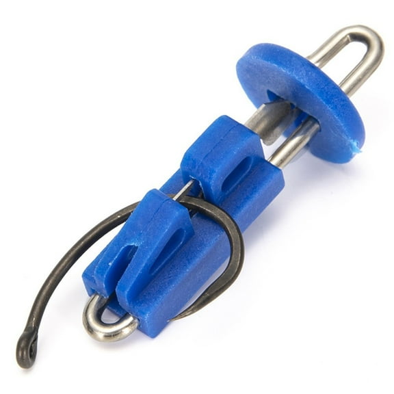 Abs Stainless Steel Bait Clips Blue Breakaway Down Fishing Hook Release Clip Sea Solo Splash Style 10X Portable Fangkenuo