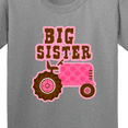 thumbnail image 4 of Inktastic Pink Tractor Big Sister Youth T-Shirt, 4 of 5