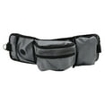 thumbnail image 3 of Dog Walking Pouch, Large Capacity Reflective Poop Bag Dispenser Dog Training Waist Bag Adjustable Gray  For Trip, 3 of 8