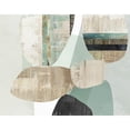 thumbnail image 3 of Reeves, Tom 24x20 Black Modern Framed Museum Art Print Titled - Mixed Celadon, 3 of 5