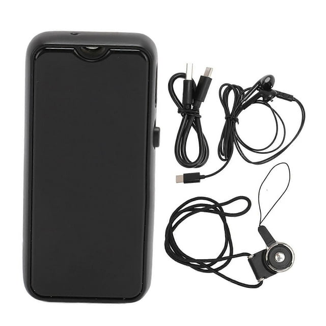 Digital Voice Recorder Portable Magnetic MP3 Player Recorder 200mAh Noise Reduction Sound Recording Device for Lecture 8GB