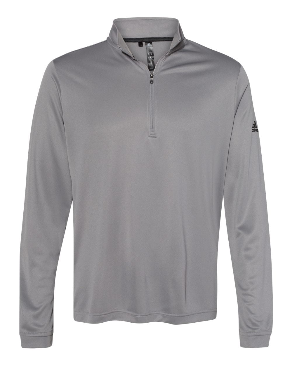 Adidas Adidas Lightweight QuarterZip Pullover Color Grey Three