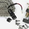 thumbnail image 3 of KAKOWELY Ignition Switch With Key Replacement Replacement 50-250cc Atv Scooter Ignition Switch,9.45X"X1.3"X1.18", 3 of 5