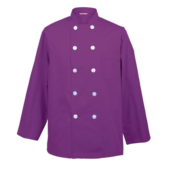 Men's Chef Coat Chef Shirt Cook Coat Barista Baker Uniform Restaurant Clothes Barista Shirt