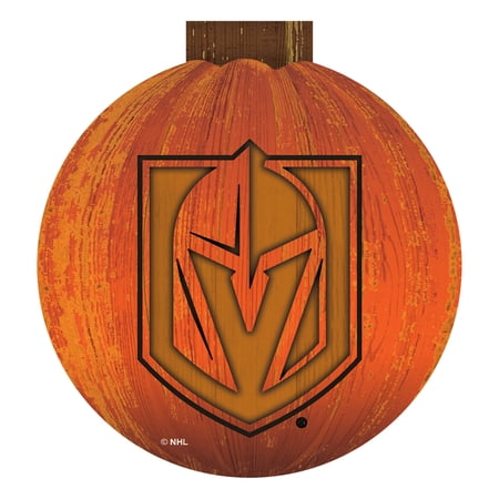 Vegas Golden Knights 12 Pumpkin Sign