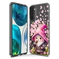 thumbnail image 3 of MUNDAZE Motorola Moto G Stylus Cute Pink Cherry Blossom Gnome Spring Floral Flowers Double Layer Phone Case Cover, 3 of 5