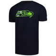 thumbnail image 2 of Men's New Era College Navy Seattle Seahawks Camo Logo T-Shirt, 2 of 3