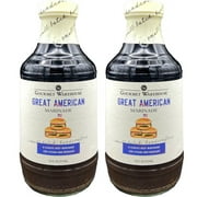 Gourmet Warehouse Great American Marinade, 16 Fl ozs, 2 Pack - No MSG, No HFCS