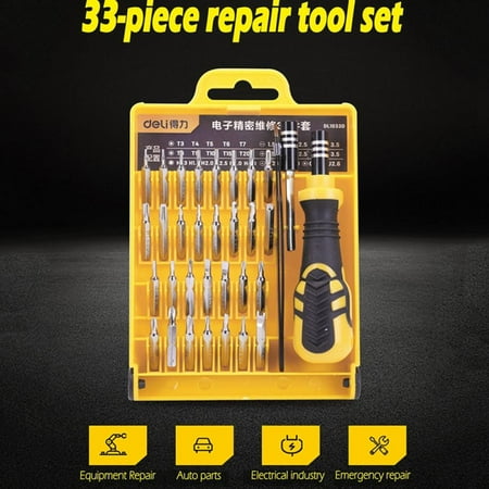 

33PCs/Set Small Mini Repair Precision Screwdriver Set Torx Tool Kit Phone Fix