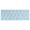 Light Blue Geometric, variant on Blue Ethnic Mandala Pattern Kitchen Rug Mat,Kitchen Runner Rugs Non Skid Washable,Decorative Kitchen Floor Mats for Kitchen,Sink,Laundry,17"X47"
