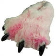 thumbnail image 2 of NORTY Mens Womens Unisex Adult Holiday Pink Tiger Slip on Claw Slippers, 2 of 2