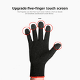 thumbnail image 6 of 4Pcs Game Gloves for Sweat Proof Non-Scratch Sensitive Screen Gaming Finger Thumb Sleeve Gloves,4 x Game Gloves,Black, 6 of 7