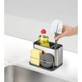 thumbnail image 3 of Joseph Joseph Expanding Steel Dish Rack & Surface Steel Sink Tidy Organizer - 2-Piece Set, 3 of 11
