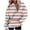 Brown D, variant on Ashirexll Hoodies for Women, Womens Hoodies Pullover, Ladies' Fashion Striped Loose Pocket Long Sleeve Hooded Sweatshirts Casual Tops