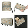 thumbnail image 4 of LedBack Daisy Dragonfly Print Handbag and Purse Set Womens Top Handle Shoulder Bag with Matching Wallet Leather Shoulder Purses Hobo Bag Totes for Shopping, 4 of 4