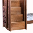 thumbnail image 2 of Saltoro Sherpi Wooden Twin over Twin Bunk Bed,  Brown, 2 of 3