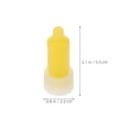 thumbnail image 2 of OULII 3Ud Repuesto Cabezal Para De Jabón Con Tecnología Antigoteo Amarillo, 2 of 8
