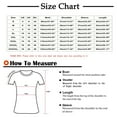 thumbnail image 5 of Patlollav Womens Casual Full Sleeve V-Neck Tops Loose Shirts Plus Size Womens Clothing, 5 of 5