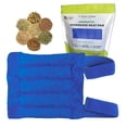 thumbnail image 2 of Nature Creation 10006-BLU Knee & Elbow Herbal Hot and Cold Therapy Pack - Blue, 2 of 4