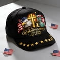 thumbnail image 4 of 250 Year American Anniversary Hat, Official USA 250th Anniversary Merchandise Baseball Cap, Patriotic Theme Commemorative Unisex Cap Multiple Styles, 4 of 6