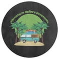 thumbnail image 3 of Funny Camping Round Carpet Circle Rug Outdoor Patio Area Rug Washable Large Area Rugs Hallway Room Decor Fitness Mats, 3 of 8