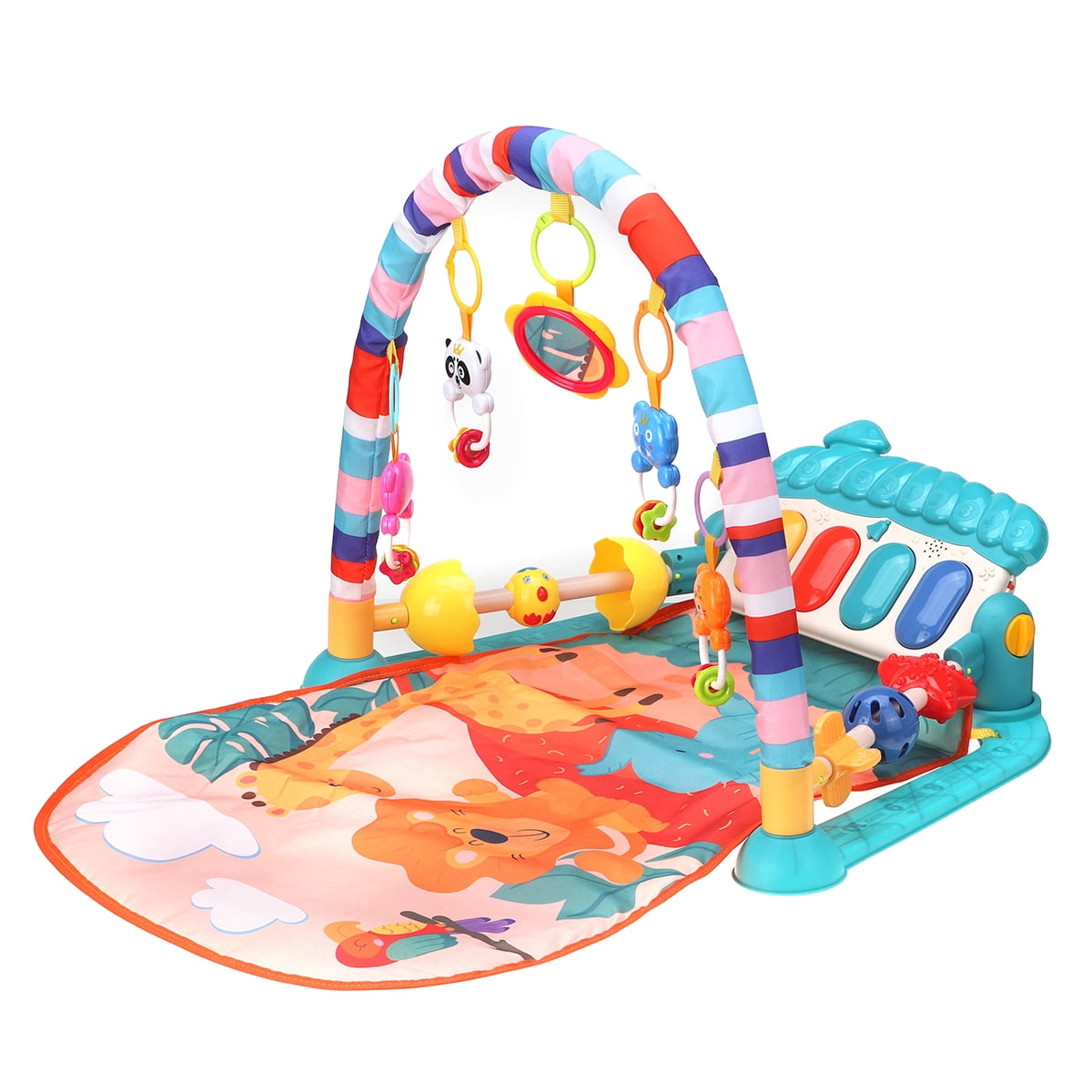 musical piano play mat