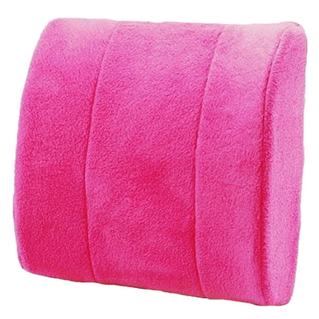 Fine Life -Battery-Powered Back Massage Pillow Cushion - Pink