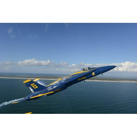 Canvas Print Sortie Navy Precision Blue Angels Training Plane Stretched Canvas 10 x