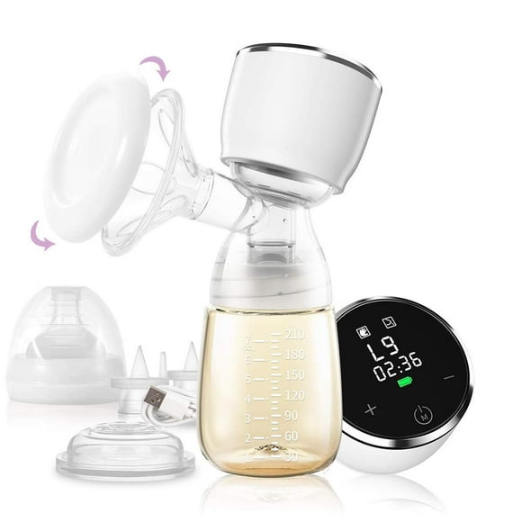 Electric Breast milkpump Portable Breastfeeding Pump,with anti-backflow design,for home,office,travel