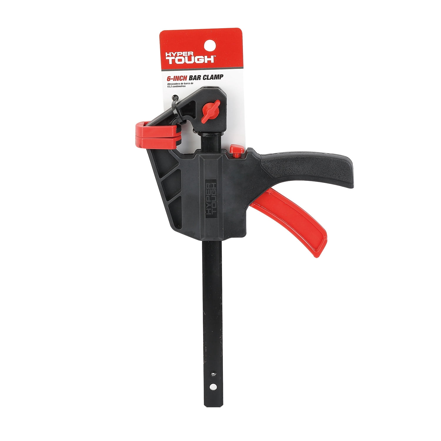 Hyper Tough 6-inch Trigger Ratcheting Bar Clamp and Spreader, Nylon