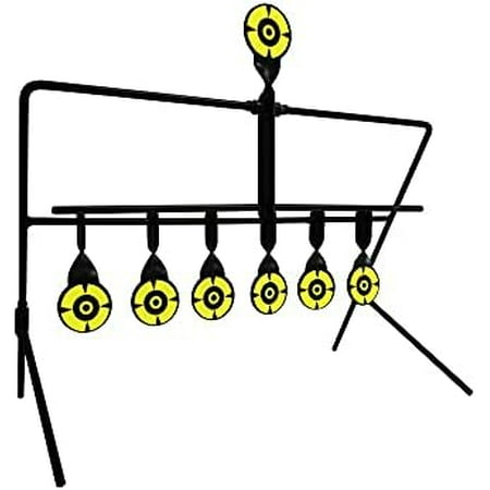 Resetting Targets for Airgun Pellet Guns 6 Steel Targets for Shooting Rated for .177 Caliber$$Other