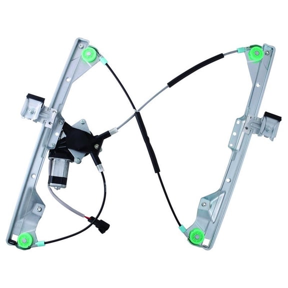 OEG Parts New Window Regulator W/ Motor Front Passenger Side Right RH Replacement For 2004 2005 2006 2007 2008 Pontiac Grand Prix 741-437, 660353, 15143887, 15934640