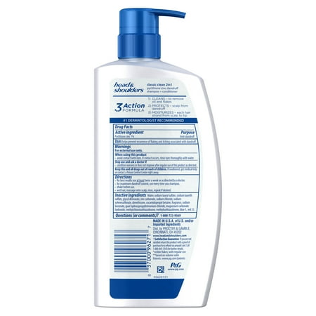 Best Head and Shoulders Classic Clean 2-in-1 Anti-Dandruff Shampoo + Conditioner, 32.1 fl oz deal