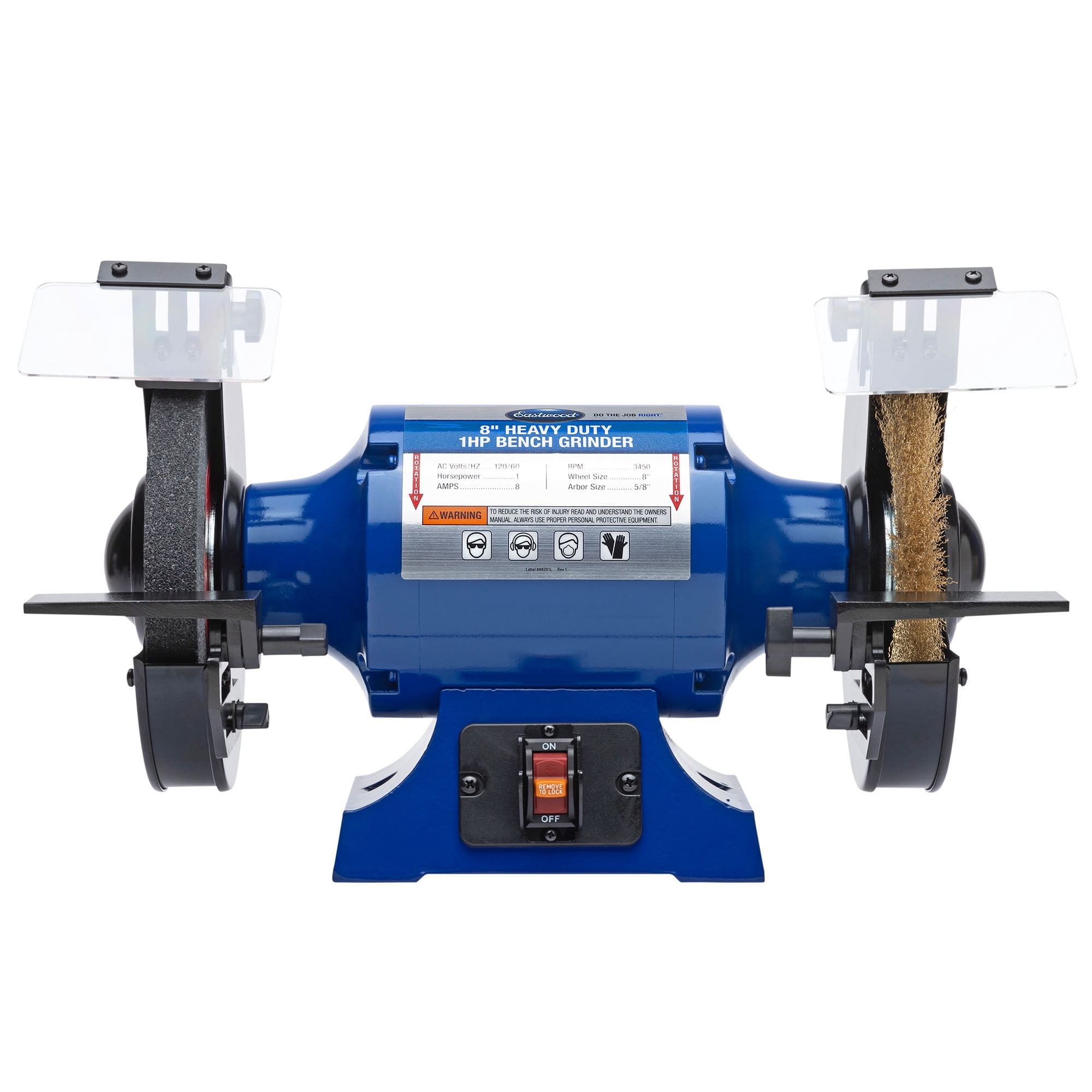 Eastwood Versa Grind 2 X 48 Belt Grinder and 1 HP Bench Grinder kit