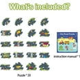 thumbnail image 4 of TOOKYLAND Casse-Tête de Plancher Routes de Ville - 21 Pcs - Casse-Tête de Rue Interactif, pour Enfants de 3 Ans et Plus, 4 of 9
