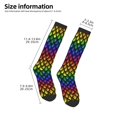thumbnail image 2 of Balery Dragon Scales Calcetines novedosos Calcetines deportivos Calcetines hasta la rodilla Calcetines de algodón Calcetines originales y geniales, 2 of 6