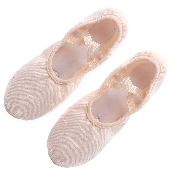 Milisten 1 Pair Pink Breathable Ballet Flats for Women Yoga and Ballroom