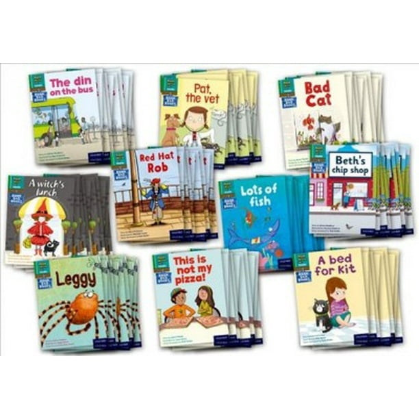 Read Write Inc. Phonics Book Bag Books Green Set 1 Storybooks Pack Of