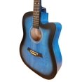 thumbnail image 4 of 41-Inch Full-Size Matte finish Acoustic Guitar– Smooth Play, Low Action, Stylish Design–Perfect for Beginners, Adults, and Students with Soft Pack Blue, 4 of 7