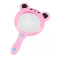 thumbnail image 1 of Siruishop 3xKids Magnifier Cartoon Cartoon Magnifying Glass for Models Newspapers Photos Pink, 1 of 8