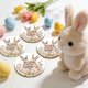 thumbnail image 5 of CaiYueKe Easter Bunny Wooden Coasters Heat Resistant Cup Mats for Dining Table Kitchen Decor Insulating Drinkware Protectors Cute Spring Home Decorations, 5 of 7