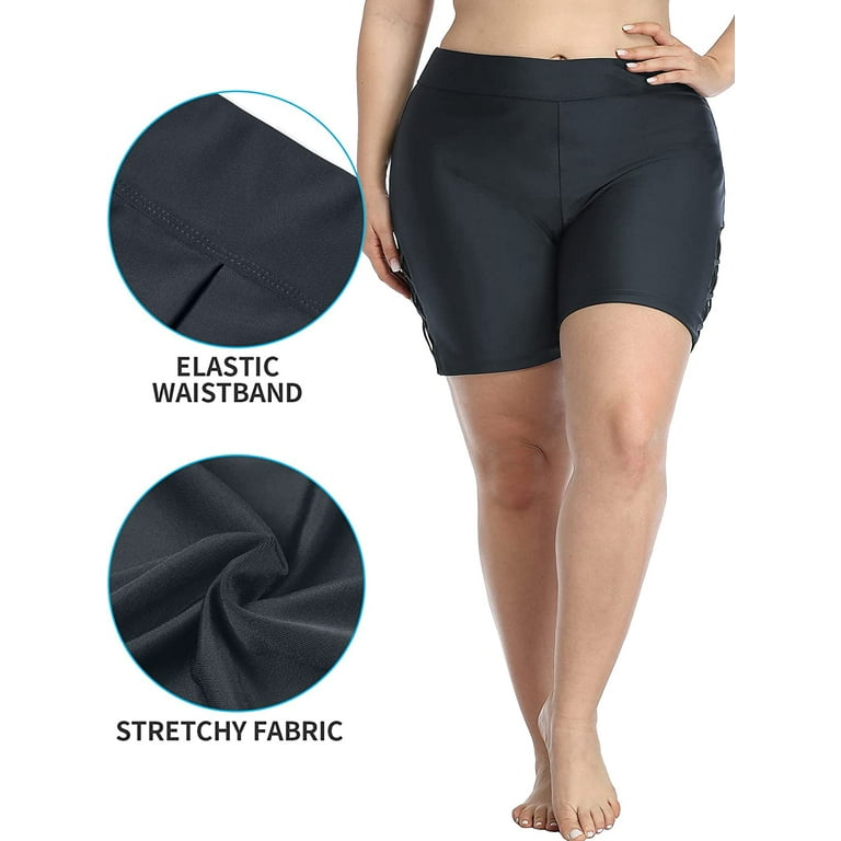 Walmart plus size swim shorts outlet
