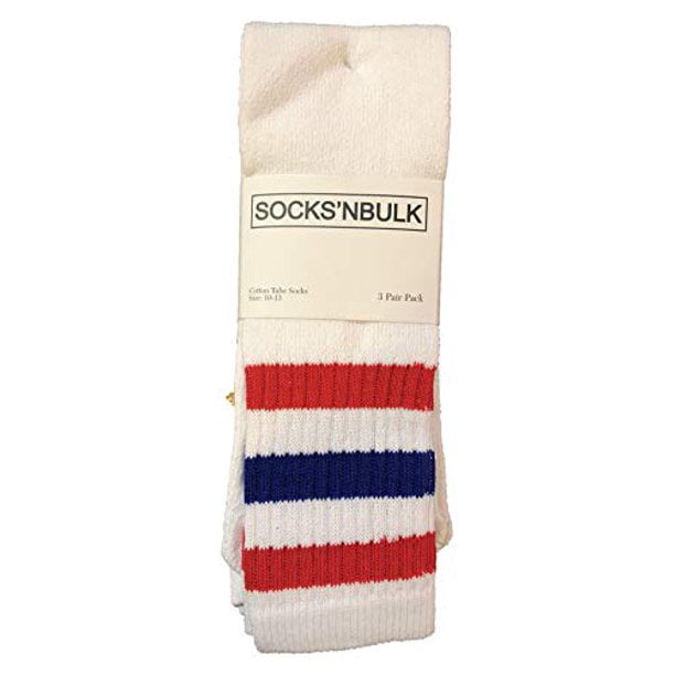 Mens Wholesale Cotton Tube Socks - White Tube Socks For Men - 10-13 - 240  Pack 