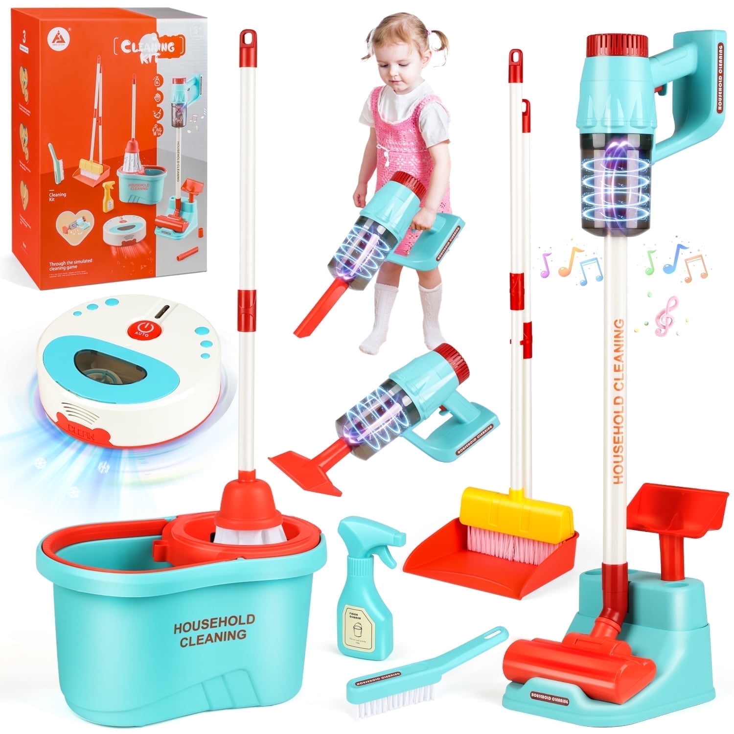 Walmart Black Friday Deals 2025 - YCFUN Kid Toy Vacuum Cleaner