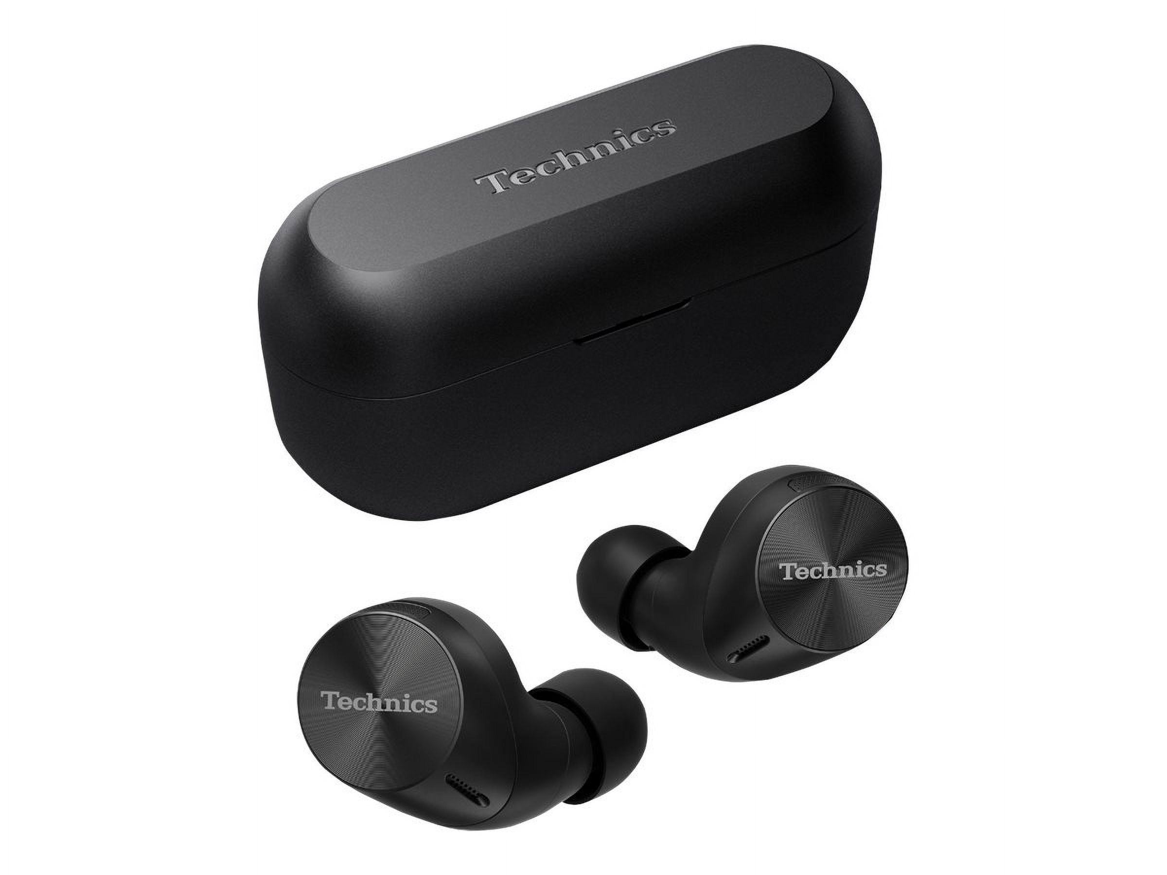 Technics EAH-AZ60M2-K HiFi True Wireless Multipoint Bluetooth Earbuds with  Noise Cancelling, 3 Device Multipoint Connectivity, Wireless Charging, 