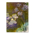thumbnail image 2 of Trademark Fine Art "Waterlilies and Agapanthus" Canvas Art by Claude Monet, 2 of 4