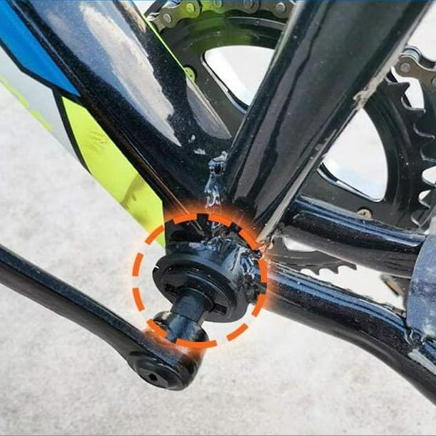 6-Piece Mountain Bike Crank Ball Bearing Retainer Set - Steel Bearings For Bicycle Parts Replacement