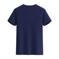 thumbnail image 3 of yillto Men's Big and Tall Shirts Round Neck Short Sleeve Loose Tee Workout Athletic Gym Tshirts Outfits, 3 of 5